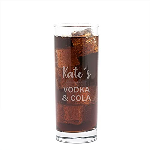 Personalised Highball Glass - Alcohol Gifts For Women - 21st Birthday Gifts For Her - Gin Rum Vodka Personalised Gifts For Women - Gifts for Women Under 20 Pounds
