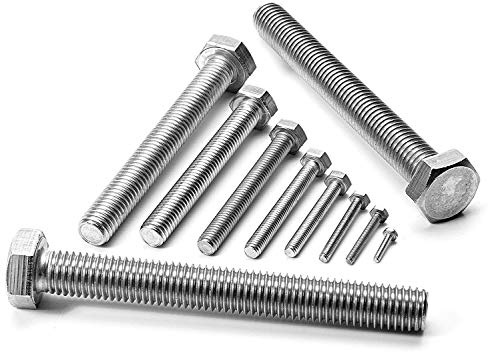 12x30mm DIN 933 Edelstahl A4 VA V4A - 25 Stück | Maschinenschrauben; Gewindeschrauben; ISO 4017; rostfrei