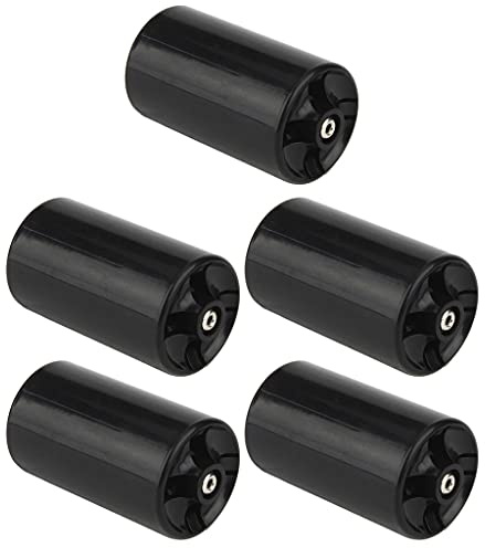 ZIRAN Akku-Adapterkoffer Akku-Adapter Typ AA auf C Akku-Abstandshalter-Adapter mit wiederaufladbarem AA-Akku-Pack mit 5