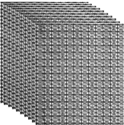 10Pack Extra große offene Oberseite antistatische Taschen 40x45cm ESD Abschirmung Taschen mit Aufkleber für Elektronik