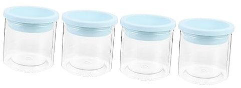 VANZACK 4 Stück Hydroponische Pflanzbox hydroponischer Pflanzer katzengras-Wachstumsbox Katzengras für Wohnungskatzen Katzenminzenpflanzen, lebende Pflanzen Haushalt Snack