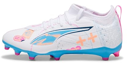 PUMA Ultra 5 Match Fg/AG Jr Chaussure de football Unisexe - Enfants et Adolescents, 36 EU