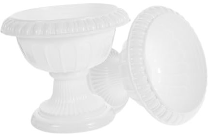 CORHAD 2pcs Succulent Pothos Flower Pot European Style Decorative Plant Holder for Wedding Party Decoration Small Creative Outdoor Garden Use