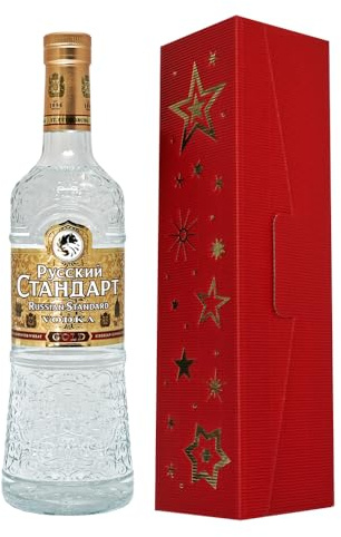 Vodka Russian Limited Edition 700 ml. Geschenkset! (Gold Edition)