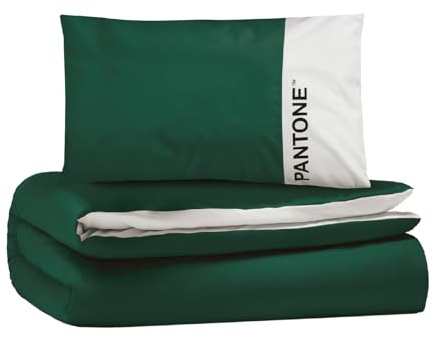 Osama Home Pantone Bettwäsche-Set für Doppelbett, Baumwolle, bestehend aus Bettbezug 255 x 200 cm, Umschlag 40 cm + Kissenbezüge 50 x 80 cm, Bettbezug für Doppelbett