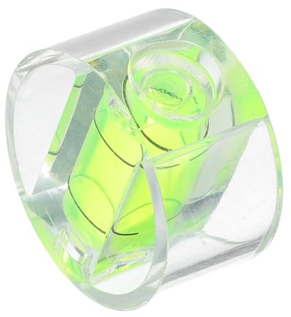 POPETPOP Nivelliergerät Rundes Werkzeugmessgerät Acryl-wasserwaage Faltbares Messwerkzeug Treppenmesswerkzeug Kleine Wasserwaage Für Wohnmobil-wasserwaage Diy-projekte Und Konstruktion