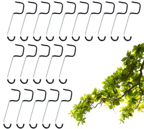 Branch Spreader - Fruit Tree Branch Puller | 20 Pieces M-Shaped Limb Spreaders | Reusable Precision Limb Tying Bending Puller Tool | Tying Machine Farm Tools for Fruit,Ornamental Plant Garden