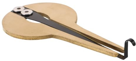Maultrommel aus Metall, Goldfarben, Traditionelles Volksinstrument | Mongolischer Kehlgesang Klang, Tragbar und Elegant, für Auftritte und Bühnenauftritte Zufällige Farbe