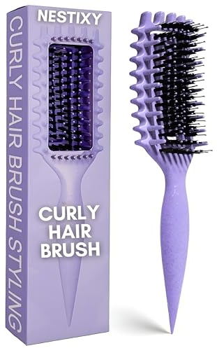 Curly Hair Brush, Curl Defining Brush For Wet & Dry Hair, Curly Hair Products, Hair Brush Suitable For Women & Men, Travel Essentials.