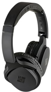 Casque Bluetooth sans Fil Next X4BK – Casque stéréo Circum-aural avec Microphone intégré, 18 h d'autonomie, Compatible Carte SD, Haut-parleurs de 40 mm