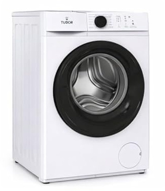 Lavatrice a Carica Frontale 6 kg Bianco Classe A 598×400×845 mm Vapore Rapido BLDC Inverter 1200 RPM 12 Programmi