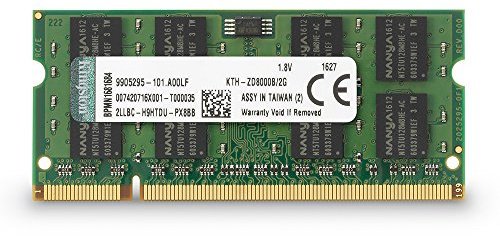 Kingston KTH-ZD8000B/2G - Memoria RAM de 2 GB (DDR2, 667 MHz, 200-pin)