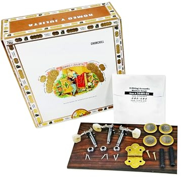 C. B. Gitty Basic Cigar Box Guitar Kit with Detailed Assembly Instructions
