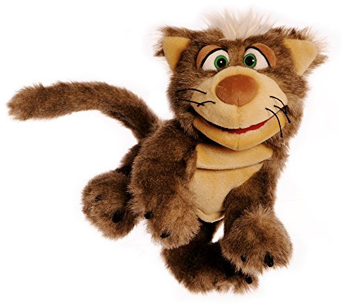 Living Puppets W450 Handspieltier Kolman der Kater 40 cm, Braun