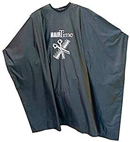 Trend Design Hairtime Färbeschürze, schwarz/ silber, 1 Stück