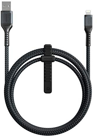 NOMAD Kevlar Lightning Cable | 1.5 Meters | USB-A to Lightning