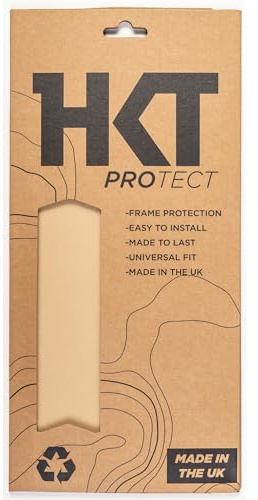 HKT PROTECT XL Bike Frame Protection Kit Clear - 12 Piece Bike Frame Protection… (Gloss Finish)