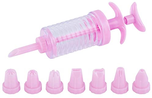 LTLWSH Pistola Pistola per Dolci Pistole per Biscotti Siringa per Dolci Cookies Maker con 8 Punte Decorazione della Torta con ugelli di tubazioni