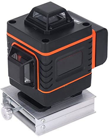 Nivel Láser, 16 Líneas 4D Rayo Verde Nivel de Línea Láser Nivel Láser Línea Cruzada Verde Autonivelante, Giratorio 360 Grados