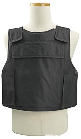 Fotrsta IIIA Level Tactical Bulletproof Vest, Body Armor Anti Knife Stab T-Shirt Front And Back Armor Proof Vest Self-Defense Clothing Bullet-proof For Men Wome