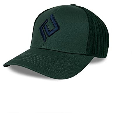 EXHAL Herrenmützen, Sportmützen für den Winter, Visiere für Herren, elegante Mützen für Herren, Anziehmütze, atmungsaktiv, elegant, für den Winter, grüne Kappe, grün, One size