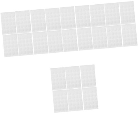 Tofficu 4 Sets Doppelseitiges Klebeband Wiederverwendbare Punktaufkleber Für Teppiche Umschläge Fotos Dekorationen Aufbewahrungsbügel 300 Stück * 4