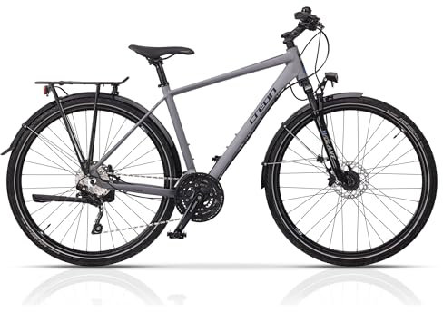 Airtracks 28 Zoll Herren Trekking Fahrrad Trail 5.0 Trekkingrad Shimano Deore 30 x Gang RD-T6000 SGS - Rahmenhöhen 50cm, 55cm, 60cm (60cm (Körpergröße 185-195cm))