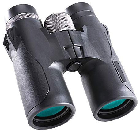 Astronomical Telescope Fernglas, 10 x 42, astronomisches Kinderteleskop, BAK4-Prisma, FMC-Beschichtung, wasserdicht, 13 x 5 x 15,5 cm, Schwarz, Grün (Schwarz 10 x 42) Telescope