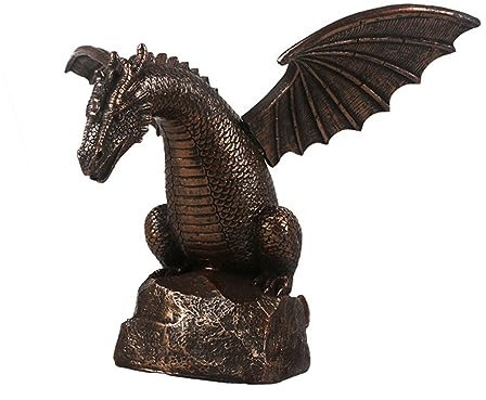 Buse De Fontaine en Résine pour Jardin Extérieur Statue De Dragon Pulvérisateur pour Fontaine Décorative