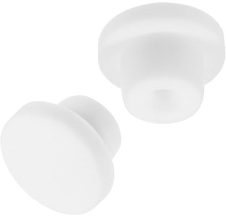 MUCKLILY 2 Stück Badewannenstöpsel Silikon Wasserabdichtender Silikonstopfen Für Badewannen Und Waschwannen Passend Für Innenring 17mm Universeller Badezubehör Stöpsel Für Zuhause