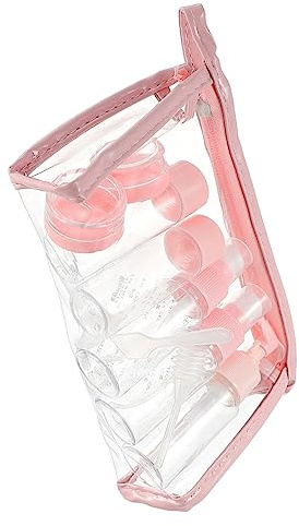 CALLARON Embotellado De Cosméticos Envase Para Loción Contenedores Vacíos Rellenables De Plástico Para Productos Cuidado Piel Para Viajar Botellas Portátiles