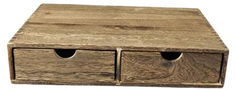 Sharplace Portacapsule caffè Stile retrò Contenitore per Cialde E Bustine Organizzatore da Cucina E Supporto per Caffettiera Adatto per Decorazione Domestica, Marrone Scuro