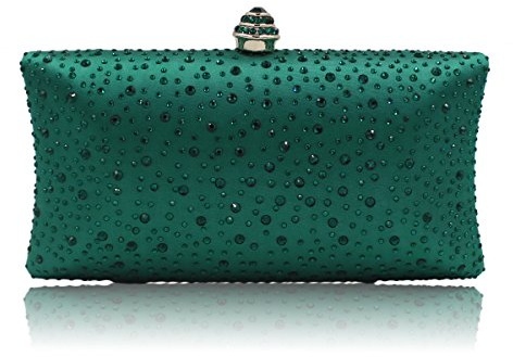 Modische Damen-Clutch, Glitzer, Kristall, Strass, glitzernd, Abendtasche, Brautschmuck, Abschlussball, Party, Handtasche