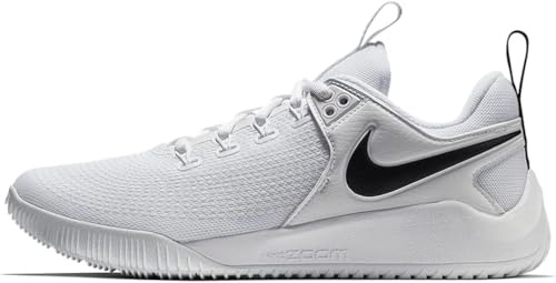 Nike Womens Zoom Hyperace 2 Volleyball Shoes Size 8 White/Black