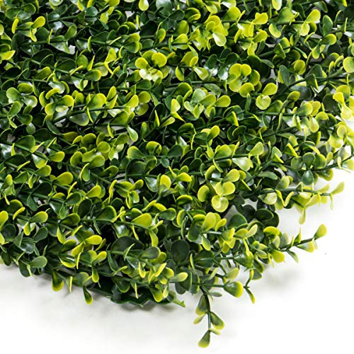 STI Siepe Sintetica Sempreverde Bosso Bicolore Invernale 50x100cm