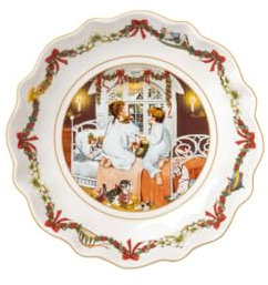 Villeroy & Boch Annual Christmas Edition coppa edizione annuale 2022, piccola, 16 x 16 cm