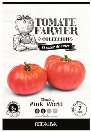 Semillas hortícolas colección Tomate Farmer Rocalba - Tomate Pink World