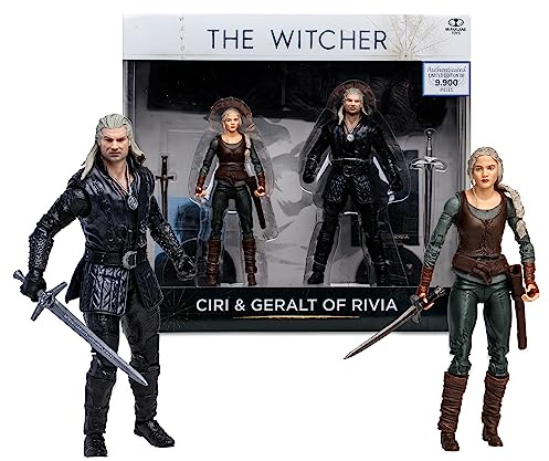 McFarlane The Witcher Actionfigur Geralt und Ciri (Netflix Season 3) 18 cm