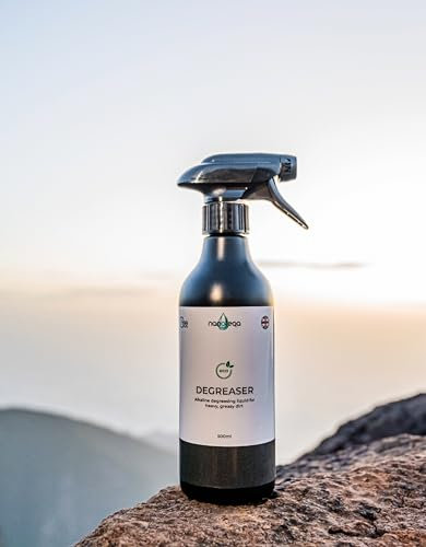 NANOTEQA Degreaser Spray 500ml - Heavy Duty Kitchen Cleaner Spray – Hard Grease Remover - Fast Acting and Effective Formula - Oven, HOB Cleaning Spray