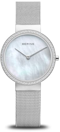 BERING Damen Uhr Quarz Movement - Classic Collection mit Edelstahl und Saphirglas 14531-004 - 5 ATM