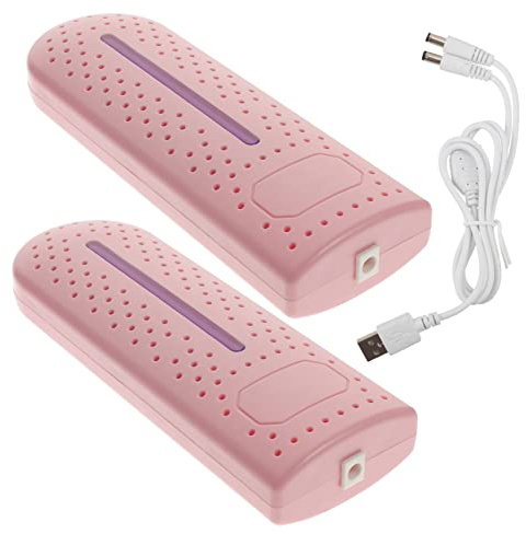 Holibanna 1paio Asciuga Scarpe Multifunzionale Design Riscaldamento Per e Attività Outdoor Usb e Timer Intelligente