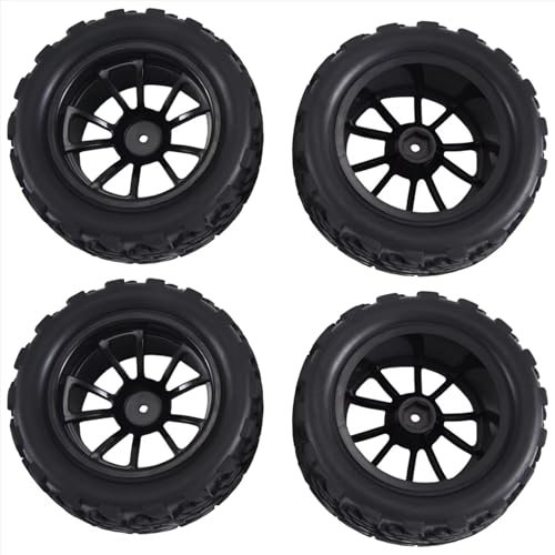 Für Traxxas Für Rustler 2Wd 4X4 12mm Hex 1/10 RC Truck Räder Und Reifen RC Buggy Reifen
