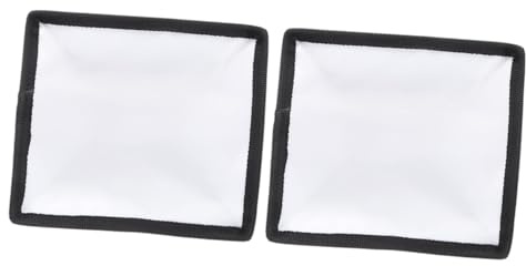 TOBBOMEY 2pezzi Diffusore di Luce Anello Portatile Copertura per Luce Video Fotografica Diffusore Morbido Pieghevole