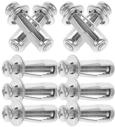 Yardenfun Tuercas de Pétalo M4 X 25 MM 50 Piezas Tornillos de Expansión de Acero al Carbono para Anclajes Concreto Ladrillo y Paneles de Yeso Pernos Totalmente Roscados para Montaje