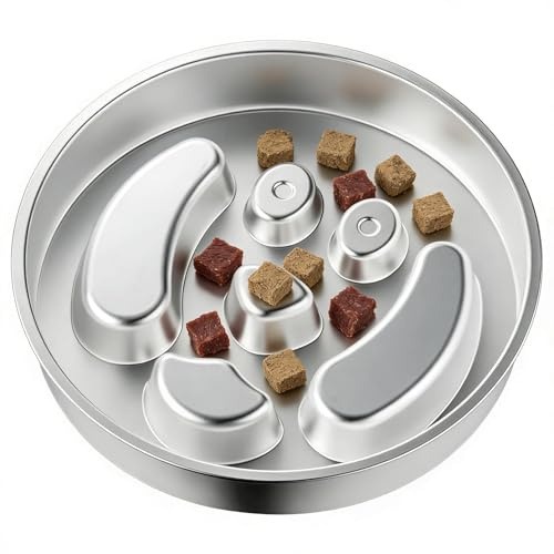 per cani con freno di alimentazione, tappetino interattivo con fondo antiscivolo, per interni ed esterni, viaggi, campeggio, boxe, addestramento, cuccioli