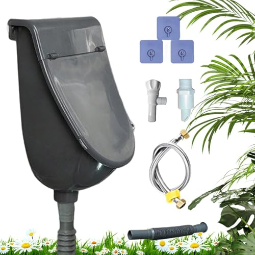 Urinarios De Pared Para Hombres Suministros De Baño Con Tapa | Separador De Antisalpicaduras para Hombres, Niños, Novios, Esposos, Padres, Hogar, Patio, , Dormitorio, Camping, Jardín,