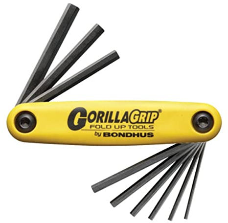 Bondhus 12589-12589 Jgo Gorila 9 Llaves Pulgadas
