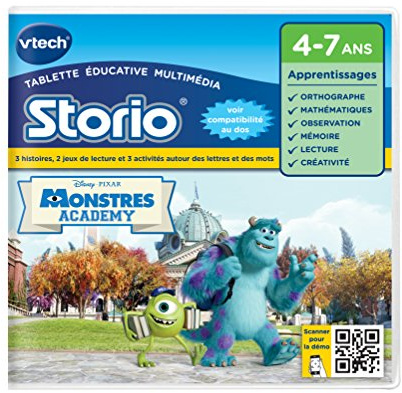 Vtech - 231905 - Storio 2 et générations suivantes - Jeu éducatif - Monstres Academy