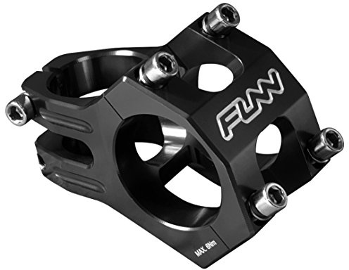 Funn Funnduro MTB Stem with 35mm Bar Clamp - The Ultimate Ultralight and Tough Alloy Bicycle Stem for Mountain Bike and BMX Bike, Length 35mm stem (Black)