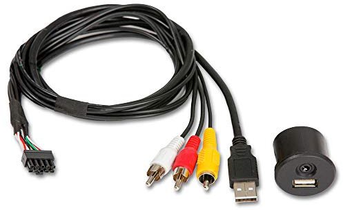 Alpine KCU-1A | USB- / AUX-Einbaubuchse für FIAT Ducato